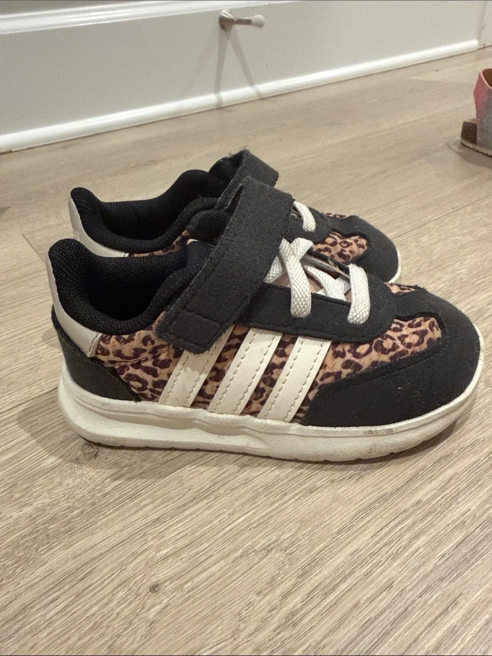 Toddler Leopard Print adidas Sneakers